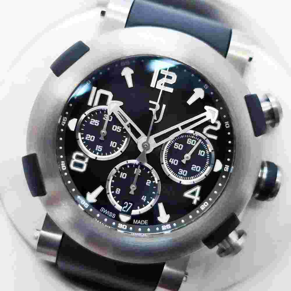 Romain Jerome Men's Black Watch - 1M45CTTTR1517RB