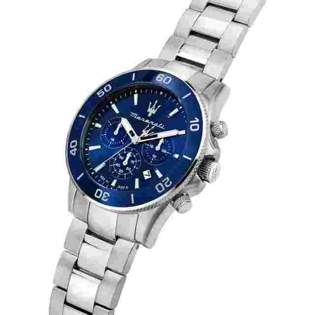 Maserati Competizione Silver Stainless Steel Strap Men Watch R8873600002