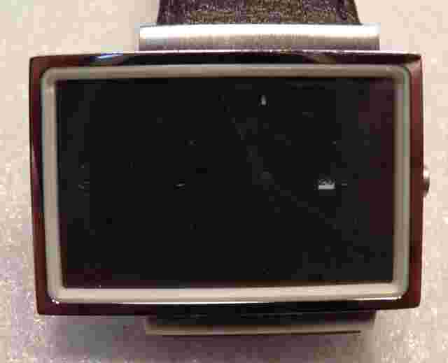 TORSBY AXCENT SCANDANAVIA NOT WORKING UNTESTED WRIST WATCH 2 PIECE LEATHER BAND