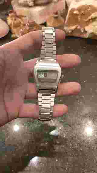 1970 Vintage Sorna Jump Hour 17 Jewels Mechanical (Manual) Very Rare Model