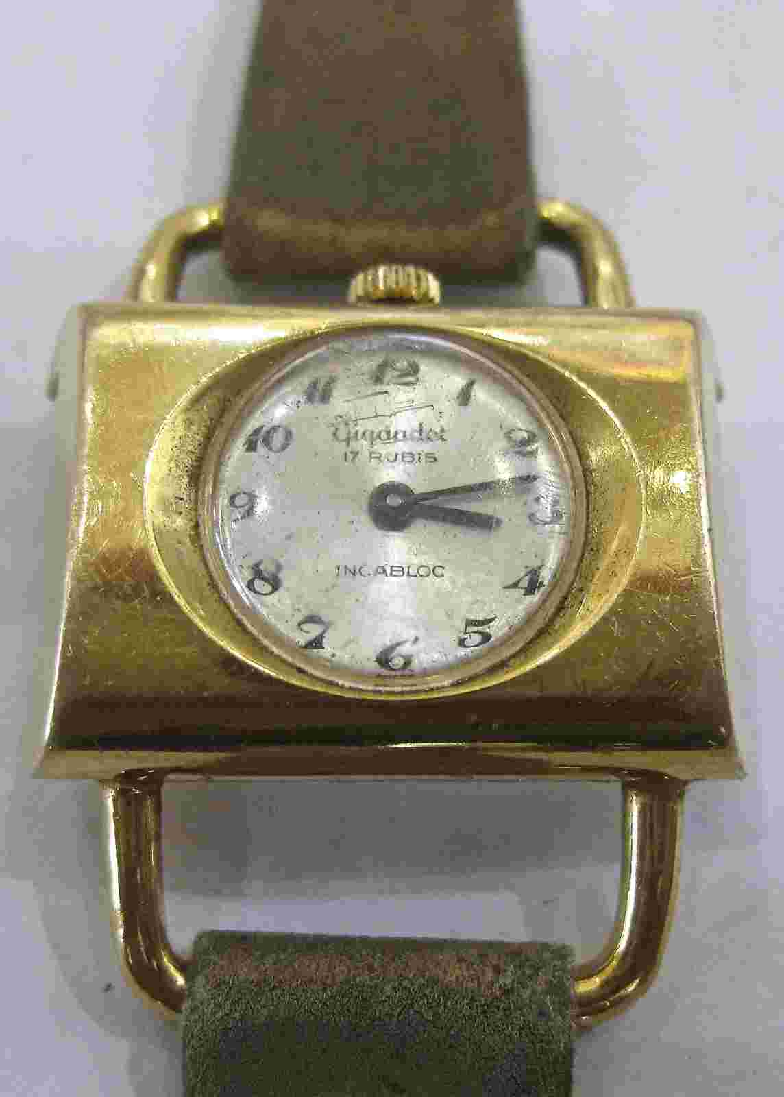 VINTAGE lady GIGANDET  driver watch