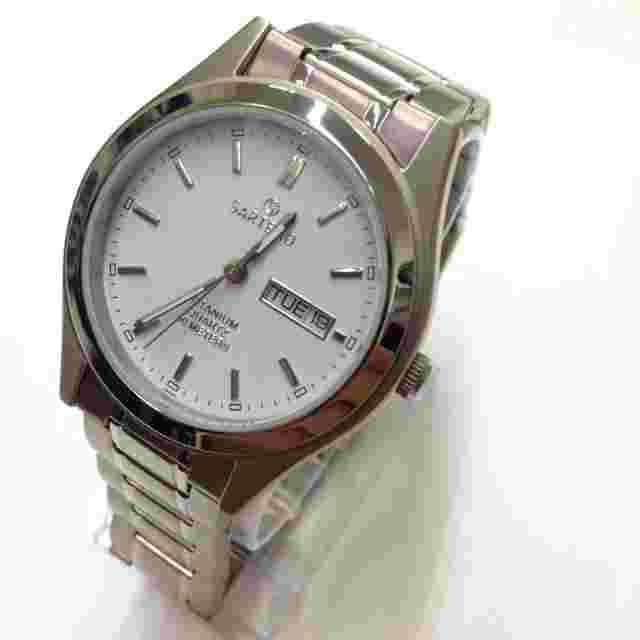 SARTEGO Titanium Men's Japan Quartz 50 meters Dress Watch