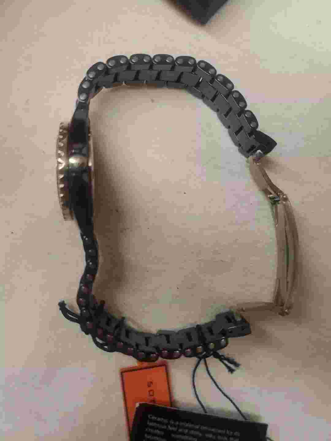 Ladies Black Ceramic SOTTOMARINO Watch New In Box