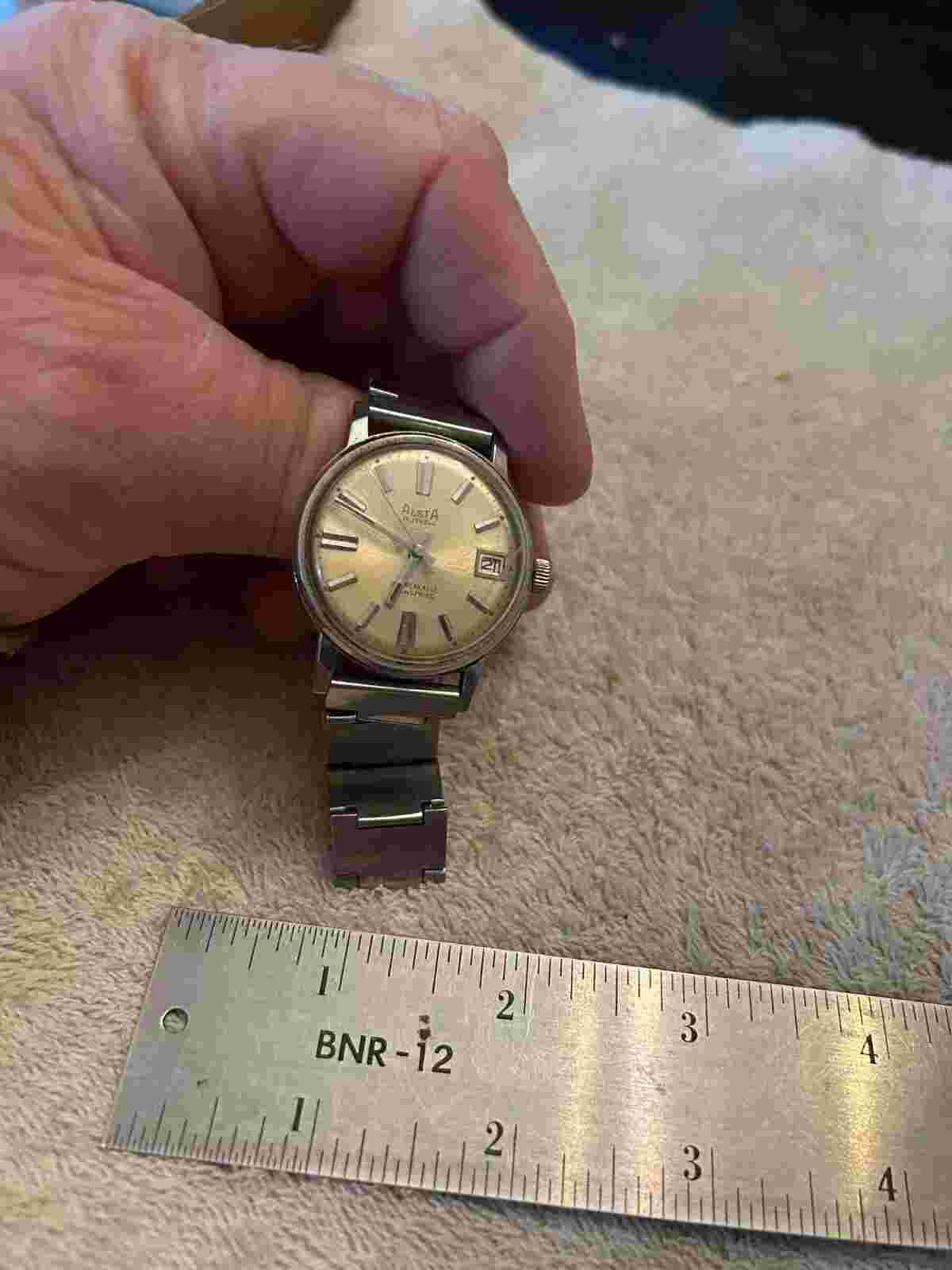 Vintage Alsta Watch 17 Jewels