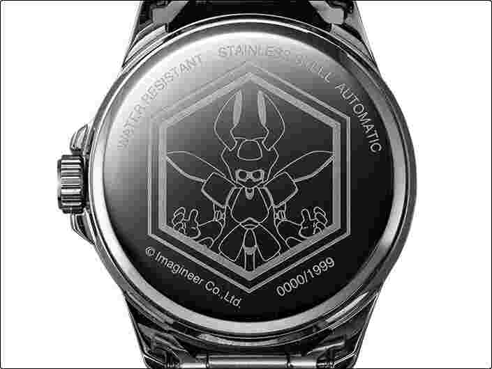 Medarot Mechanical Watch KUWAGATA Ver. ＜Rokusho＞ pre-order limited JAPAN