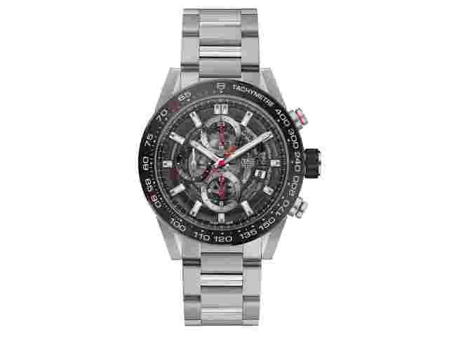 TAG Heuer Carrera Brown Skeleton Men's Watch - CAR201U.BA0766