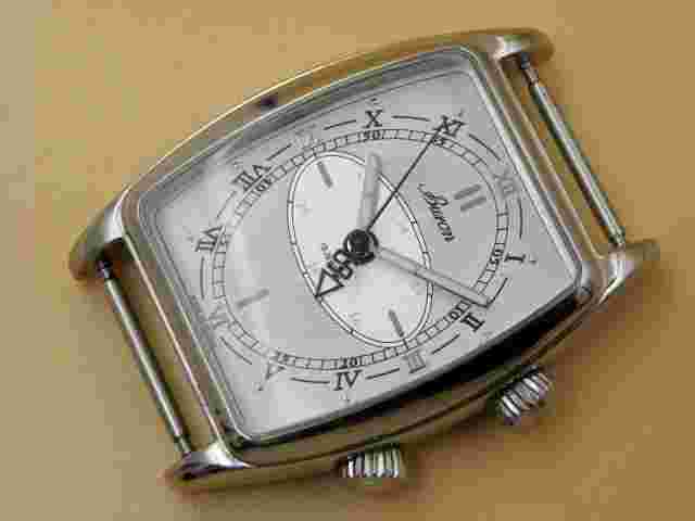 Buran Russian Tonneau Watch Alarm Movement 2612 POLJOT Limited