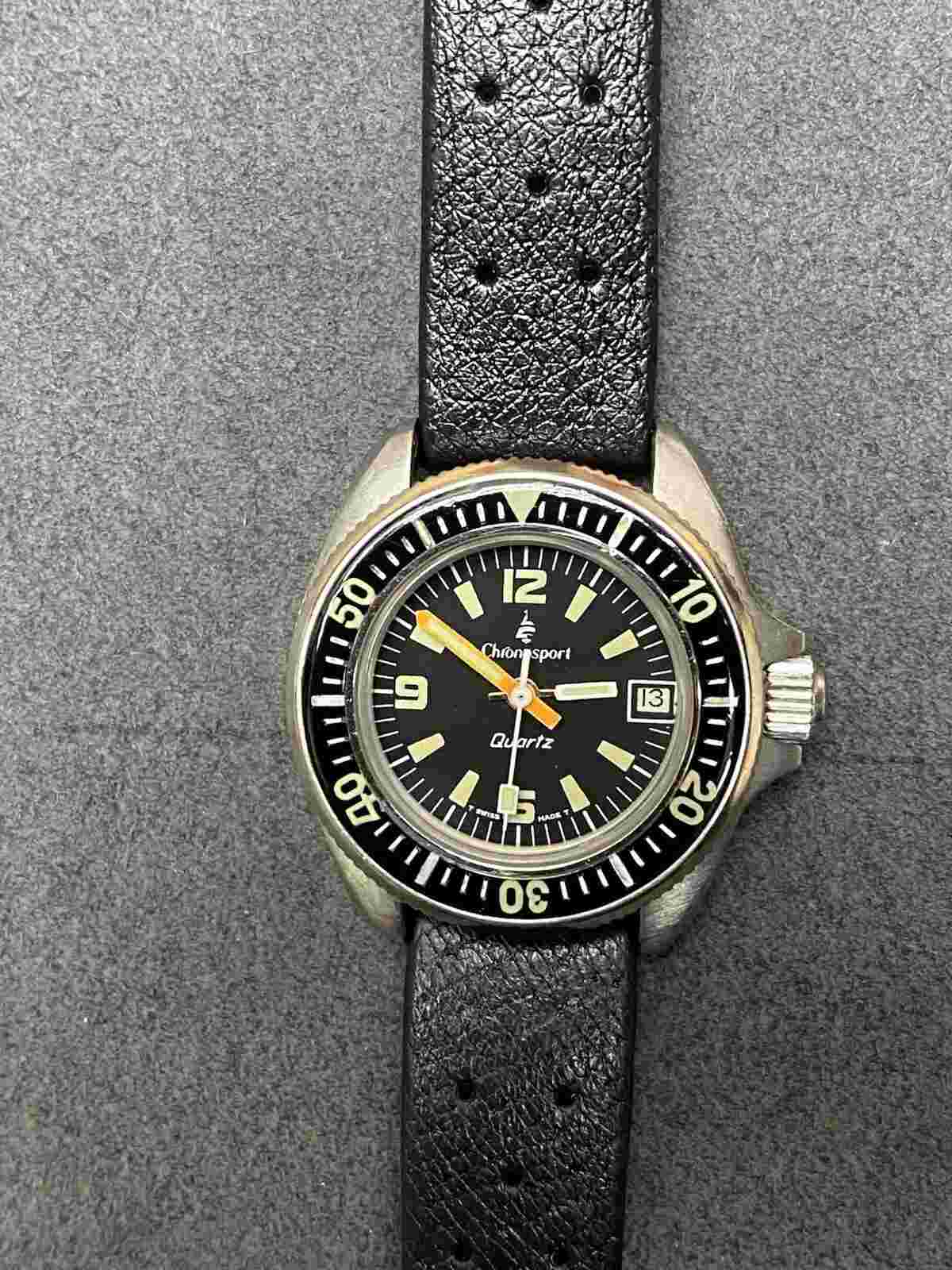 👍 Ladies Chronosport Sea Quartz 30 - 28mm version of the Magnum PI Watch