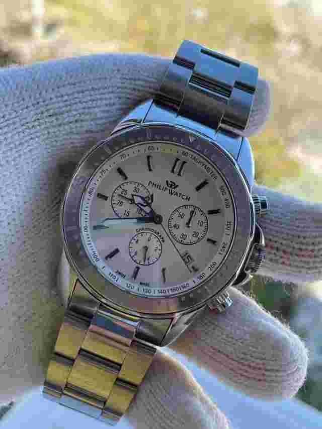 PHILIP WATCH CRUISER 8273694045 CHRONOGRAPH DIVER QUARTZ MENS 43mm SWISS MADE