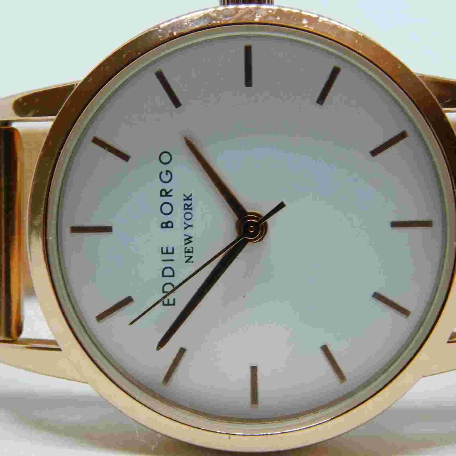 Eddie Borgo New York Rose Gold Tone Quartz Analog Ladies Watch