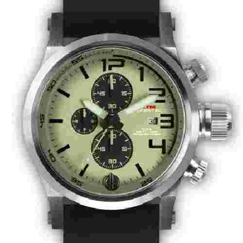 MTM HC3-SS4-LUMI-BR2S-A Quartz unused w/Box international warranty MEN'S Auth
