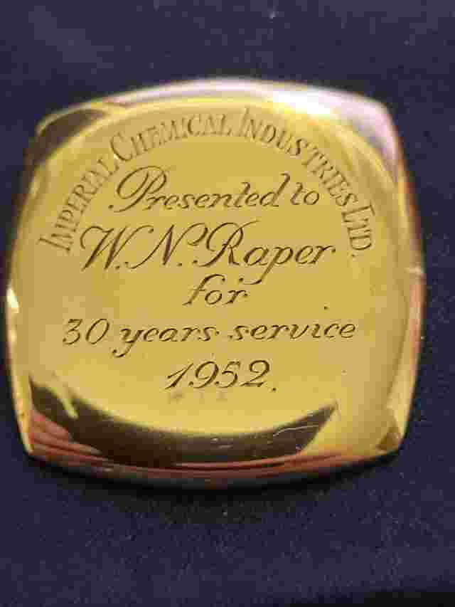 Buren Grand Prix 9K Solid GoldSub Seconds Cal 480 Vintage 29mm 1952 rare watch