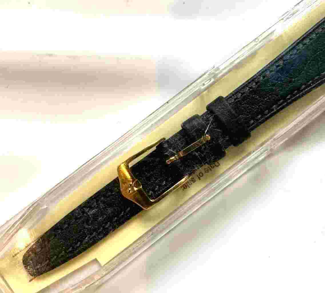 Genuine Leather Hirsch " croco " 14mm watch strap