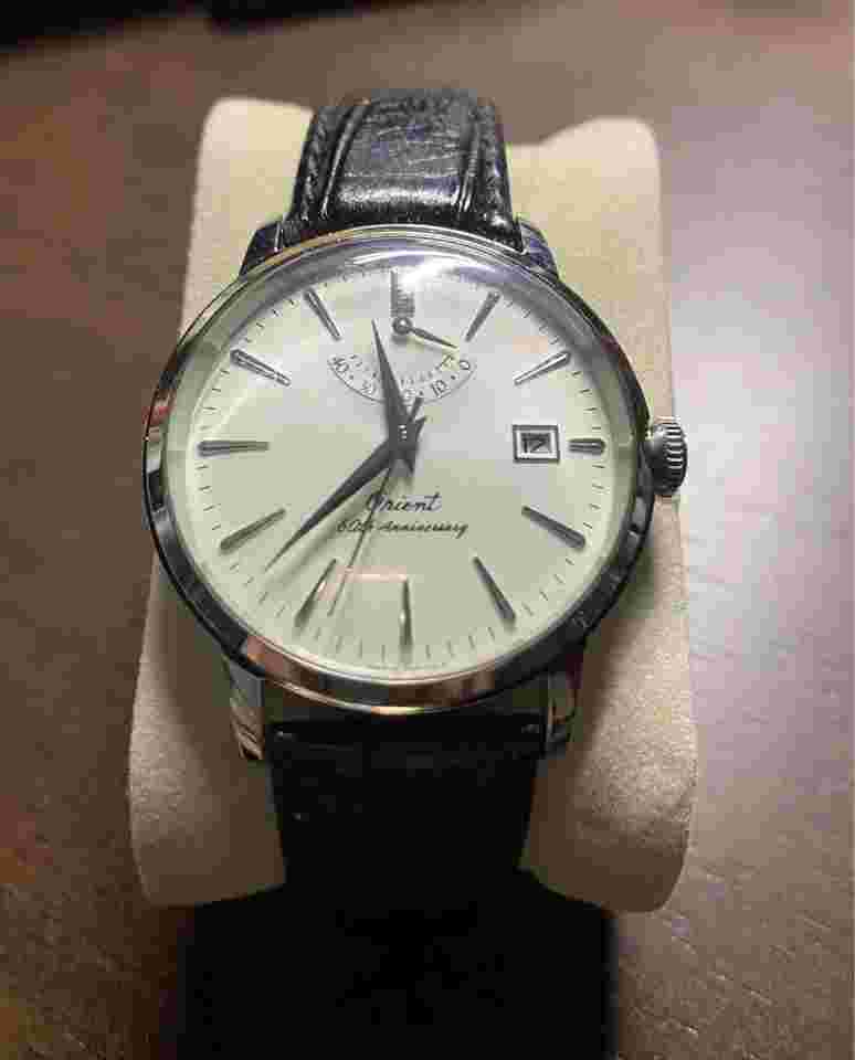 ORIENT STAR Silver Analog Watch 60th Anniversary Limited Edition