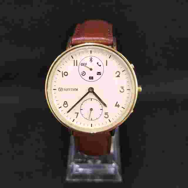 RHYTHM WATCH 9ZR003RH18 N-4FA8 VERYGOOD WRISTWATCH