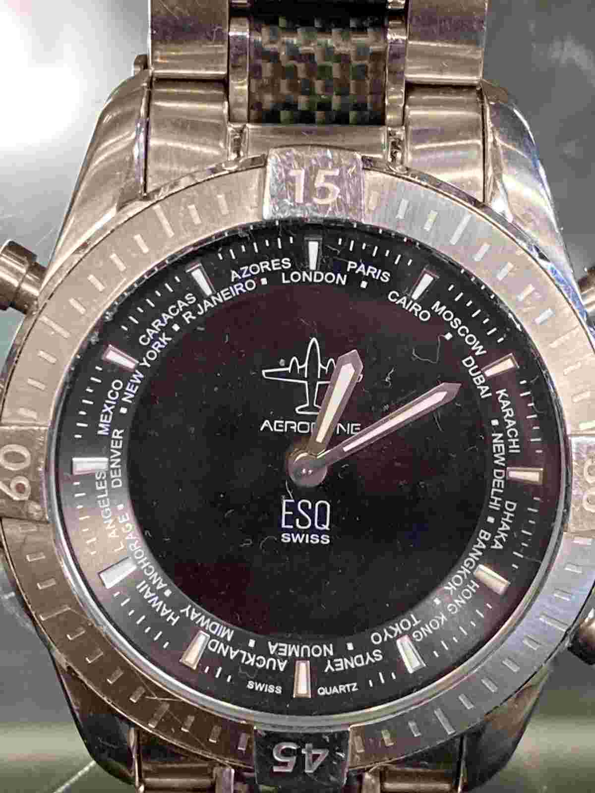 ESQ Swiss Made Stainless Steel Watch (GS)