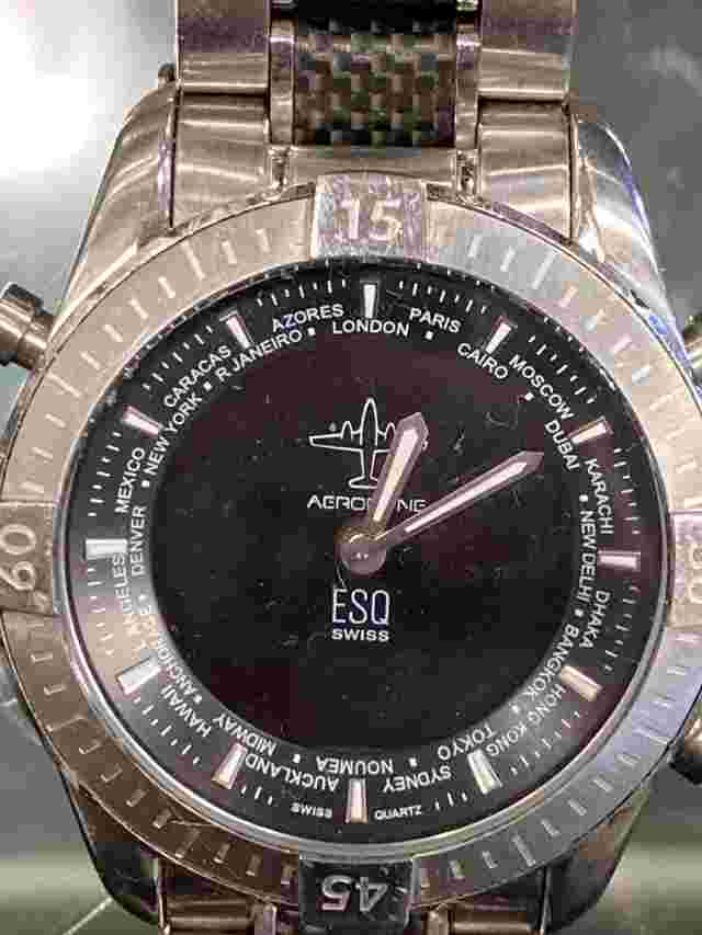 ESQ Swiss Made Stainless Steel Watch (GS)
