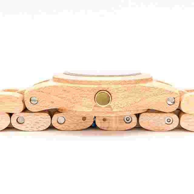 Women's WeWood Criss Maple Wood Quartz Watch