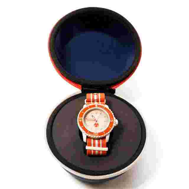 [UNUSED] Swatch Blancpain Genuine ARCTIC OCEAN Arctic Ocean with Box /FROM JAPAN