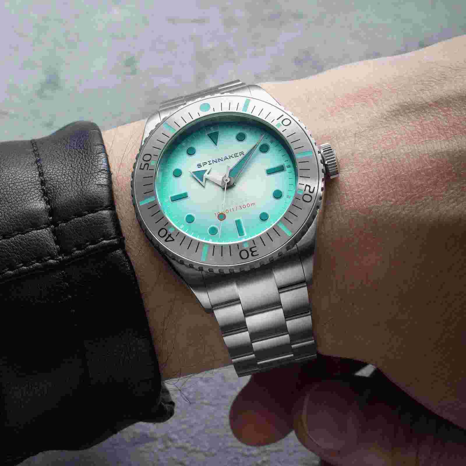 Spinnaker Spence 300 Automatic Aquamarine Men's Watch SP-5097-AA