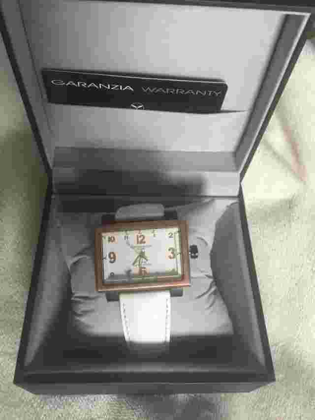 Montres De Luxe 16:9 estremo white rose gold Quartz Dial Watch new