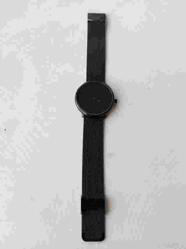 vintage crrju men quartz watch 40mm，running