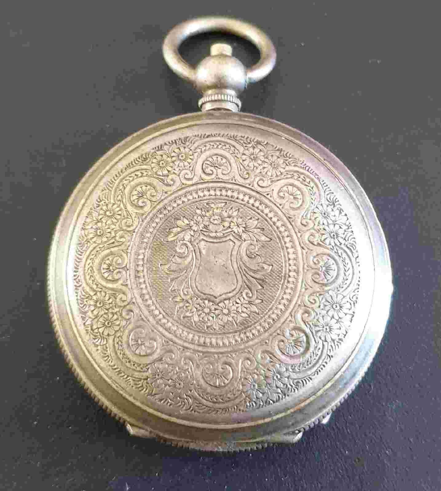 Vintage Sovereign Suisse Made Pocket Watch... Spares Or Repairs