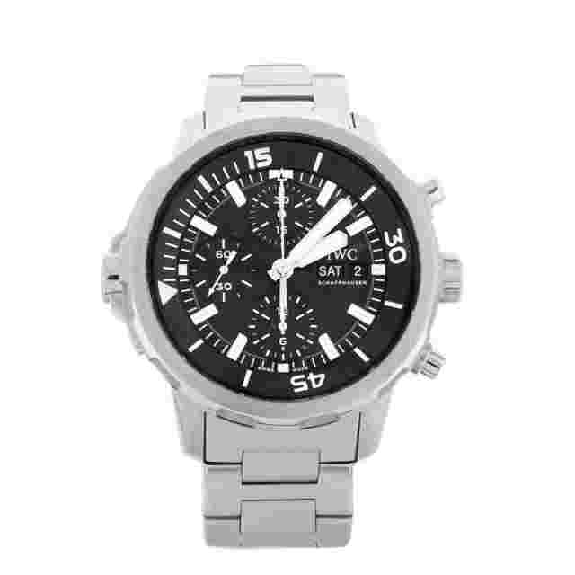 IWC Aquatimer Men's Black Watch - IW376804