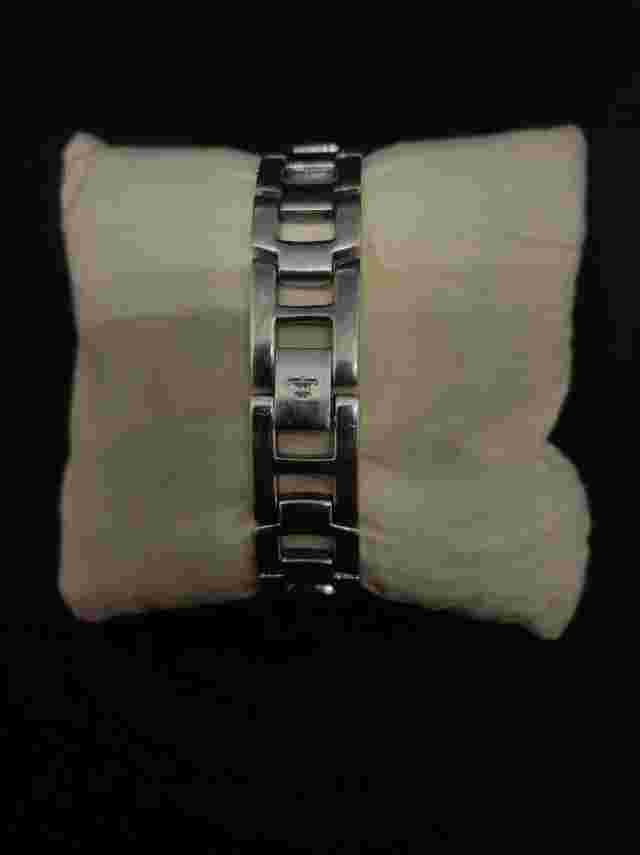 Jennifer Lopez JL2091SVSV Women's Silver Tone Quartz Watch Jeweled Accents