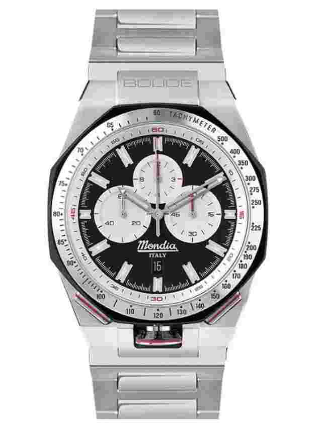 Mondia Bolide Scuderia Mens Watch MI-787-SS-1BKSL-CM