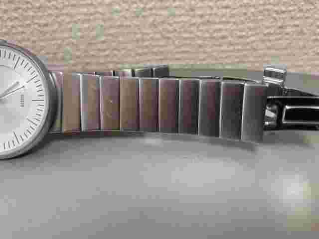 ALESSI LUNA AL8000 ALESSANDRO MENDINI analog watch men Silver Stainless Steel