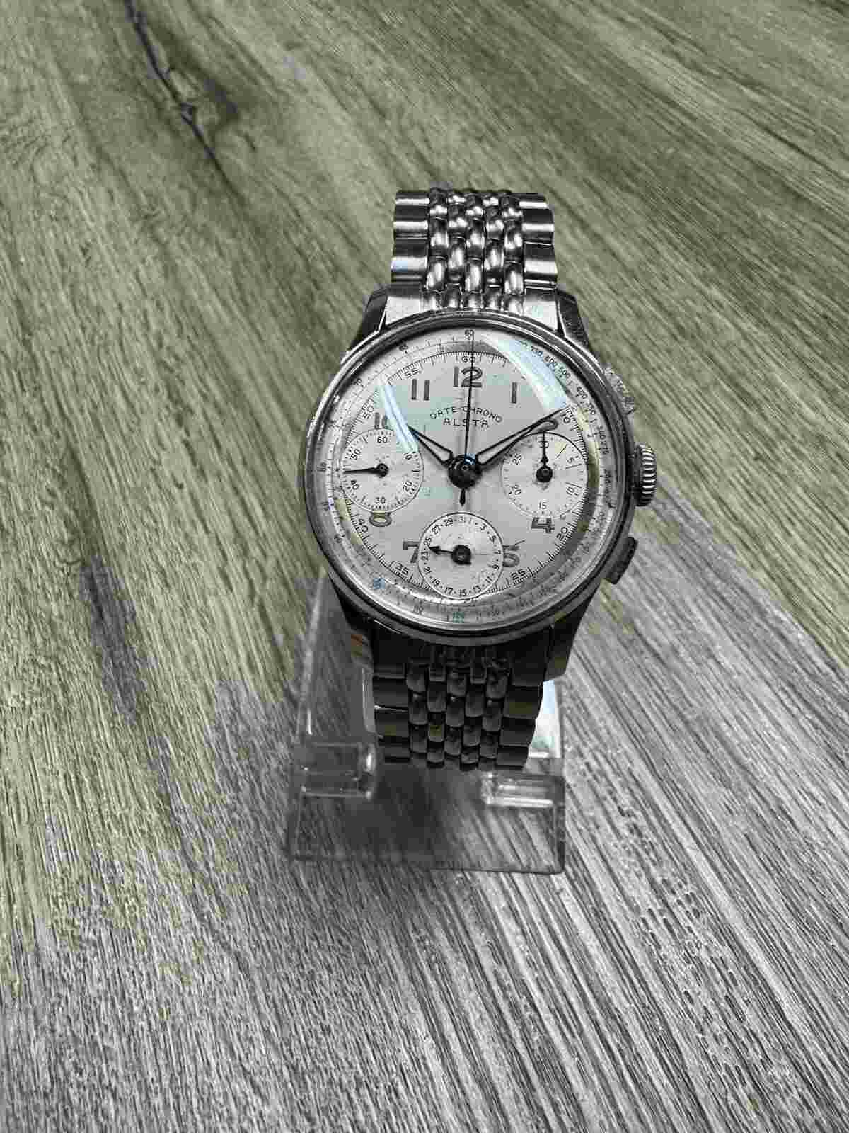Vintage Alsta Date-Chrono Watch