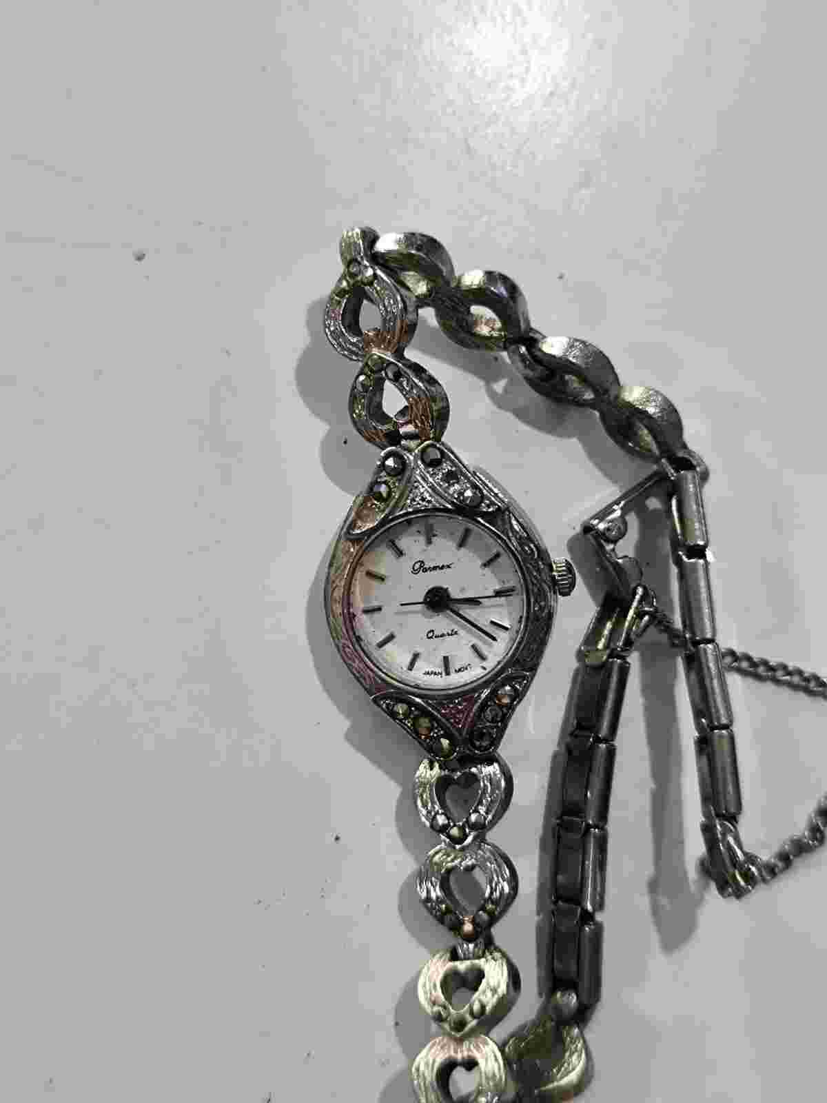 Parmex Ladies Quartz Watch Working For Spares