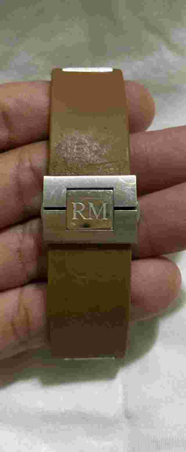 Pre-Owned Ritmo Divina 0920 Swiss Made Silver Tone WR 5ATM Unisex Wrist Watch