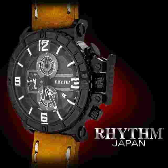 Rhythm Men's Watch Stainless Steel Made in Japan I1401I01