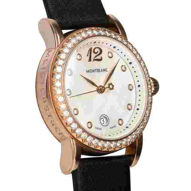 mont blanc star gold jewelry watch women TO02988