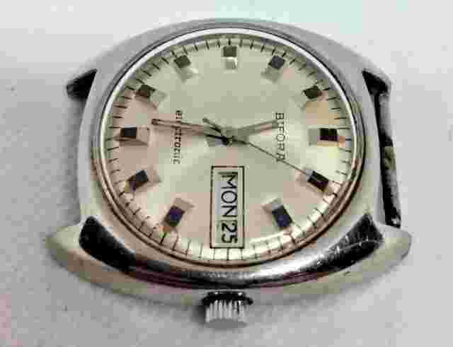 Vintage Men's Watch Bifora B11 Electric Made in Germany 1971