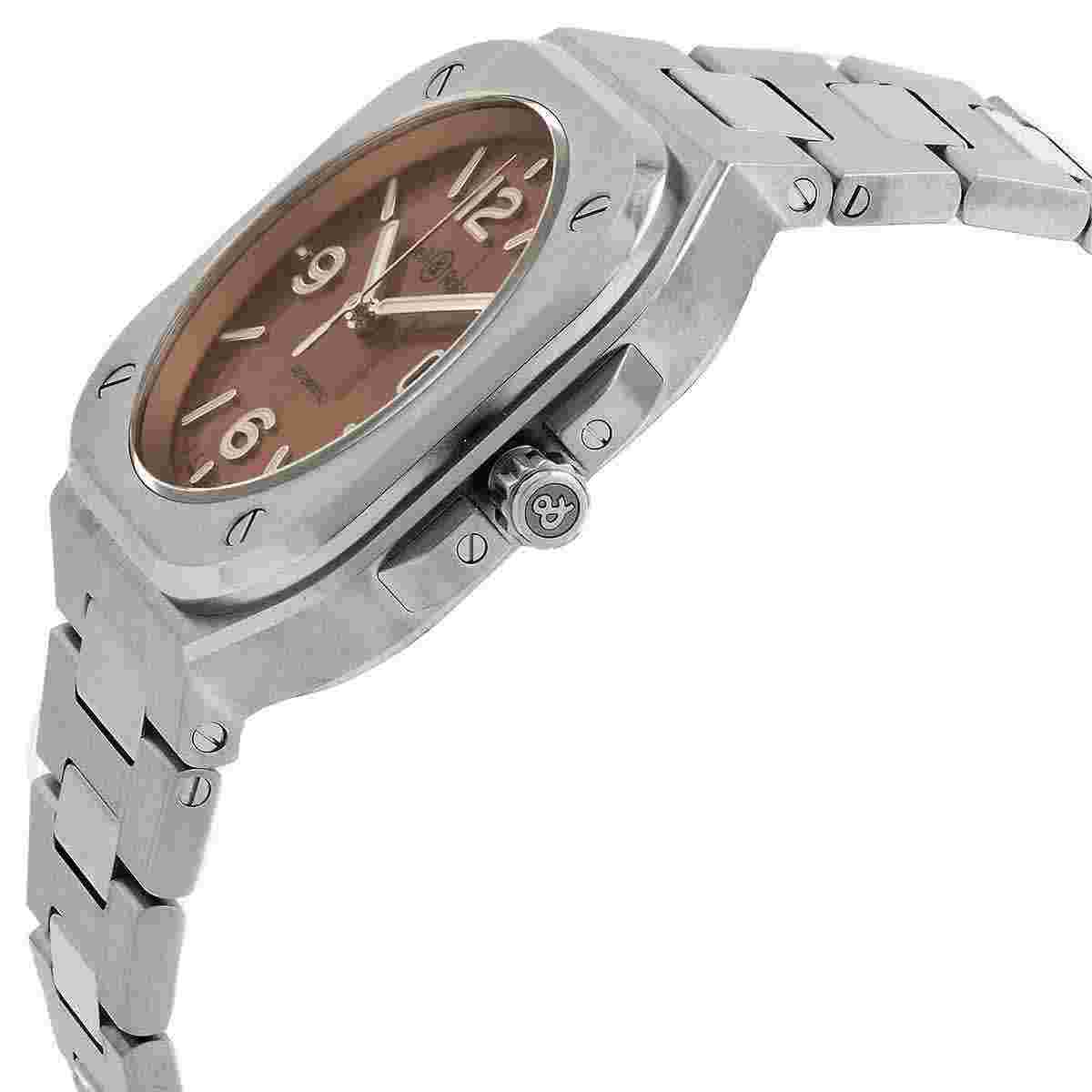 Bell and Ross BR 05 Automatic Brown Dial Men's Watch BR05ABRSTSST