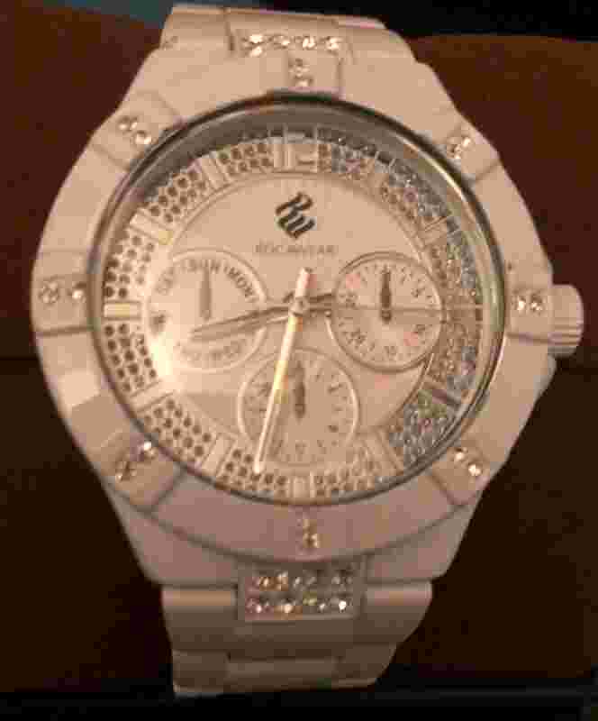 Rocawear Women Watch White Color