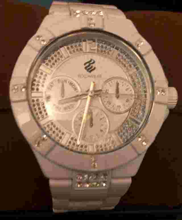 Rocawear Women Watch White Color