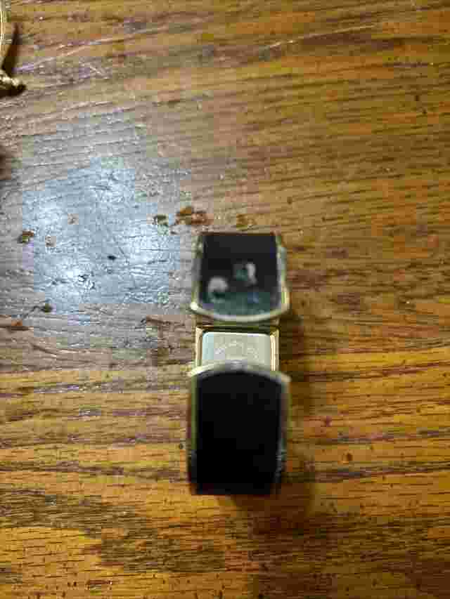 Studio Quartz Brass Bangle Bracelet Watch
