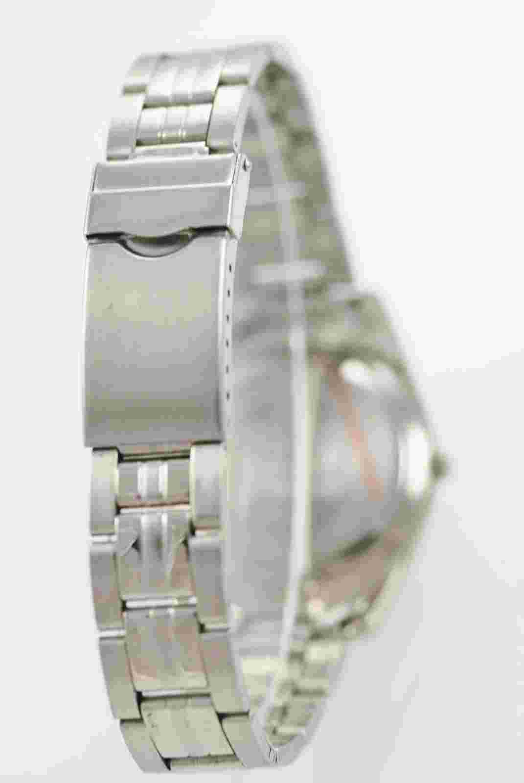 Route 66 Mens Watch Gray Battery Stainless Steel Silver Water Resistant Quartz