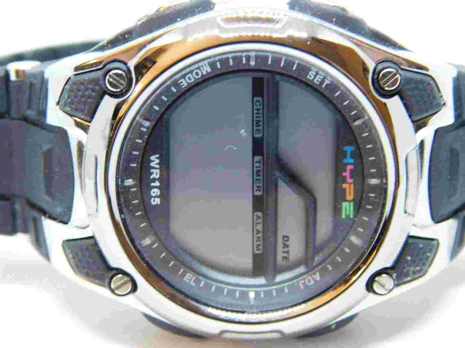 Hype 32/1003 Acrylic Case Quartz Digital Women's Watch New Battery