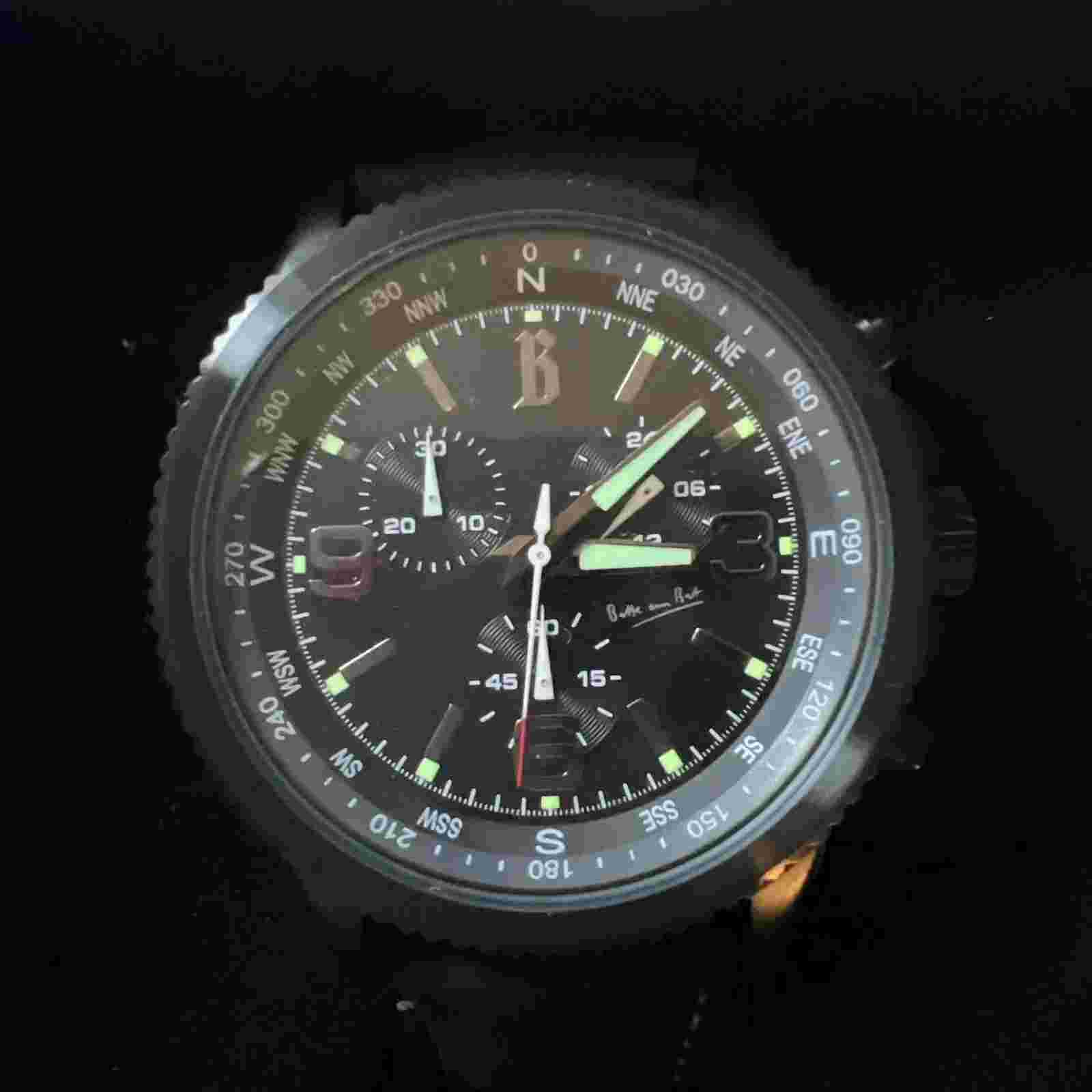Hirsch European Watch-BitBurger Beer-Leather Band