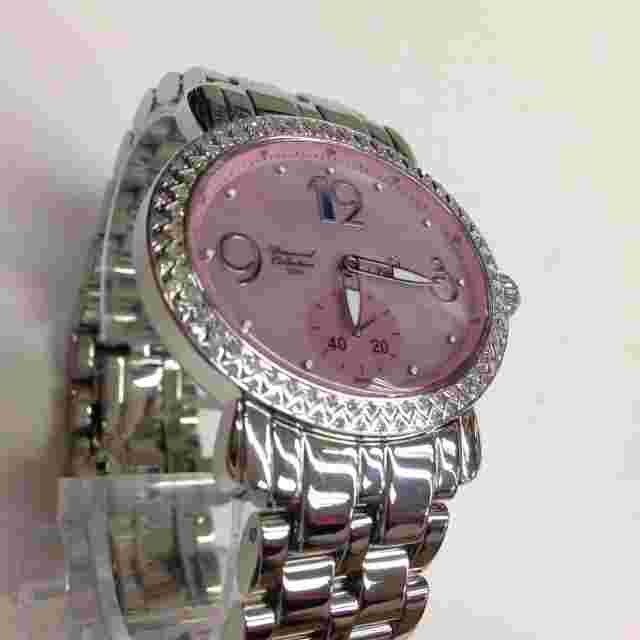 SARTEGO Women's Diamond Collection Swiss Quartz Movement Watch SDPP068S PINK