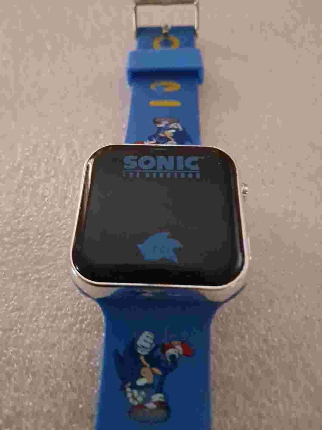 Sonic The Hedgehog Digital Watch Working (Tested)