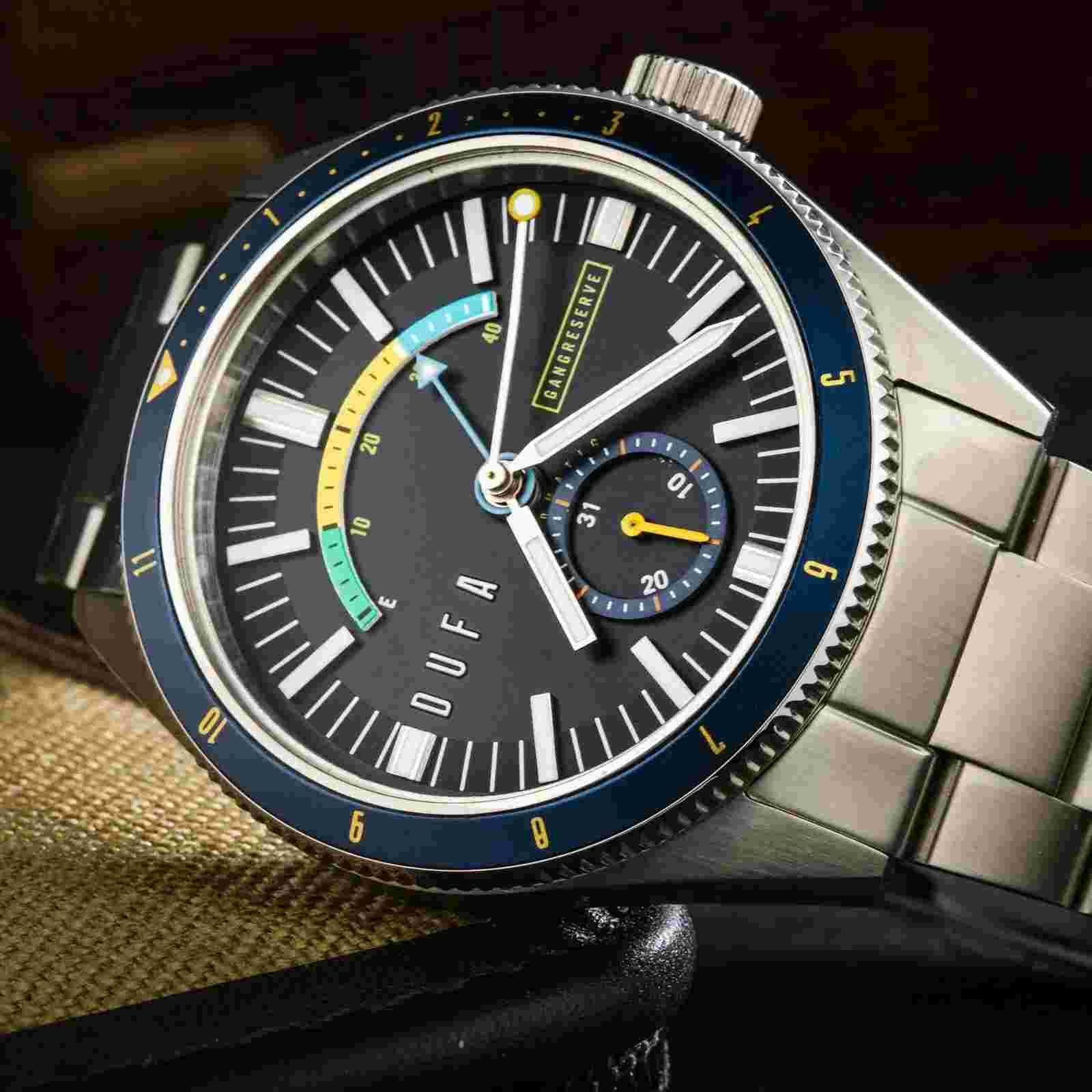 DUFA  FREITAUCHER AUTOMATIC 316L Stainless steel luxury Watch