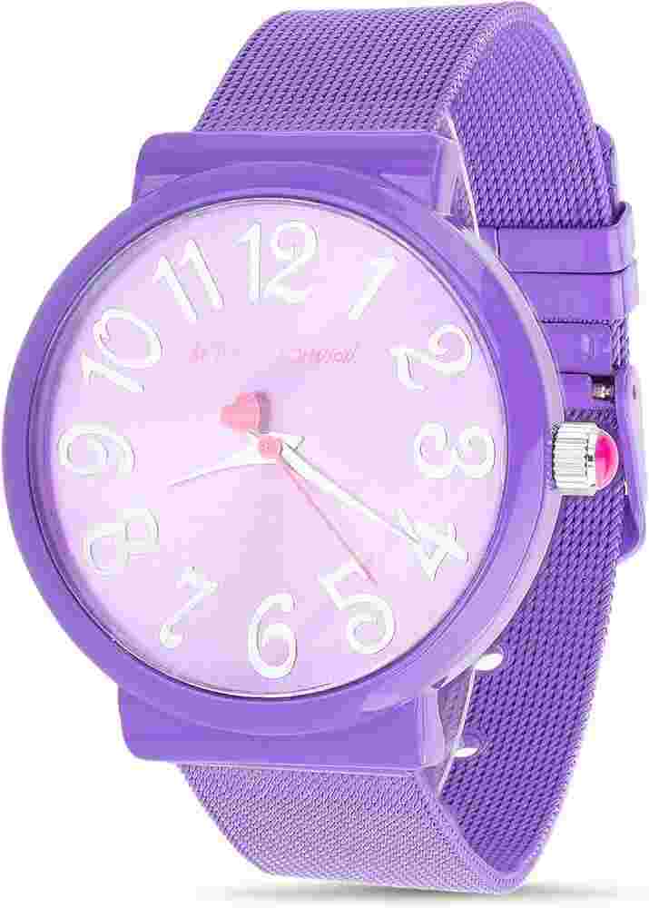 Betsey Johnson purple watch new in box