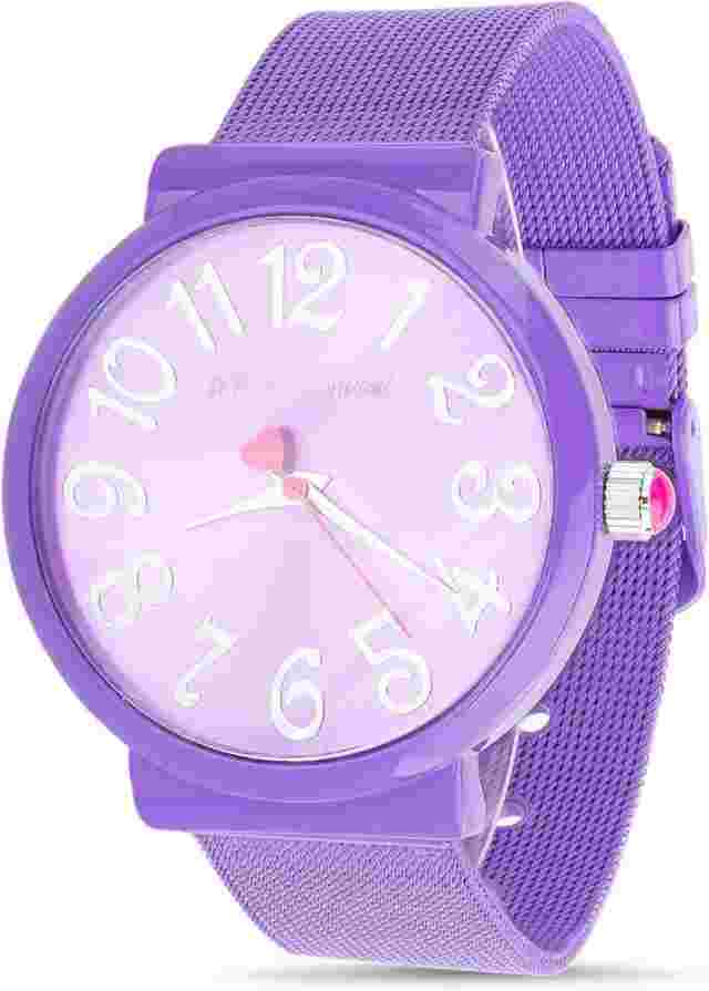 Betsey Johnson purple watch new in box