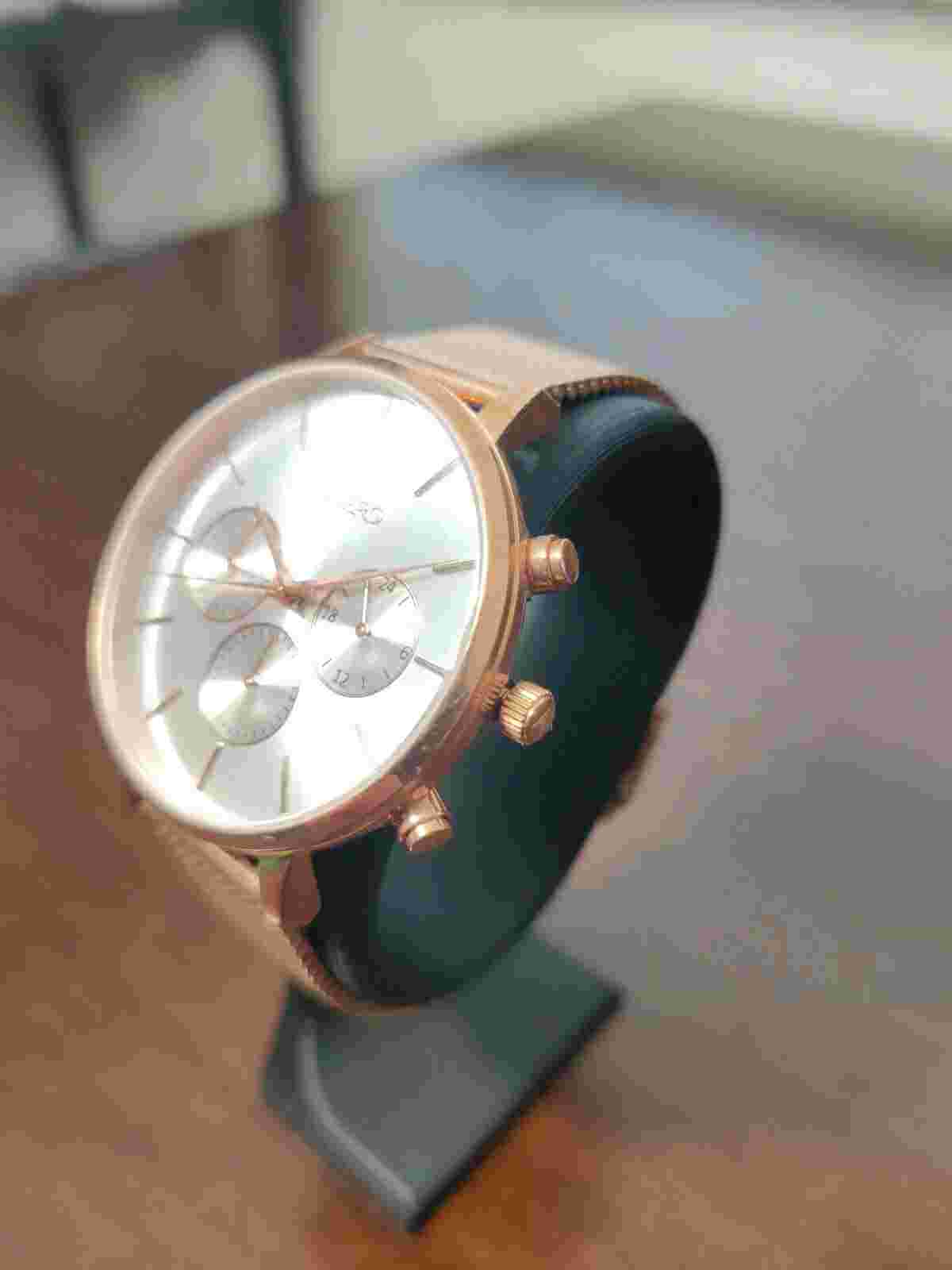 Vincero Luxury Collective KLEIO STEEL Mesh Quartz  Dial Ladies Rose Gold